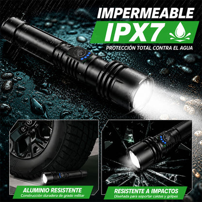🔥60% DE DESCUENTO!!⏰ 🔦 Super Bright Ultimate Tactical Flashlight, Resistencia de Grado Militar – Diseñada para Cualquier Emergencia