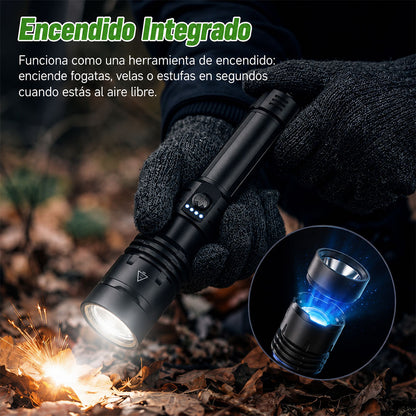 🔥60% DE DESCUENTO!!⏰ 🔦 Super Bright Ultimate Tactical Flashlight, Resistencia de Grado Militar – Diseñada para Cualquier Emergencia