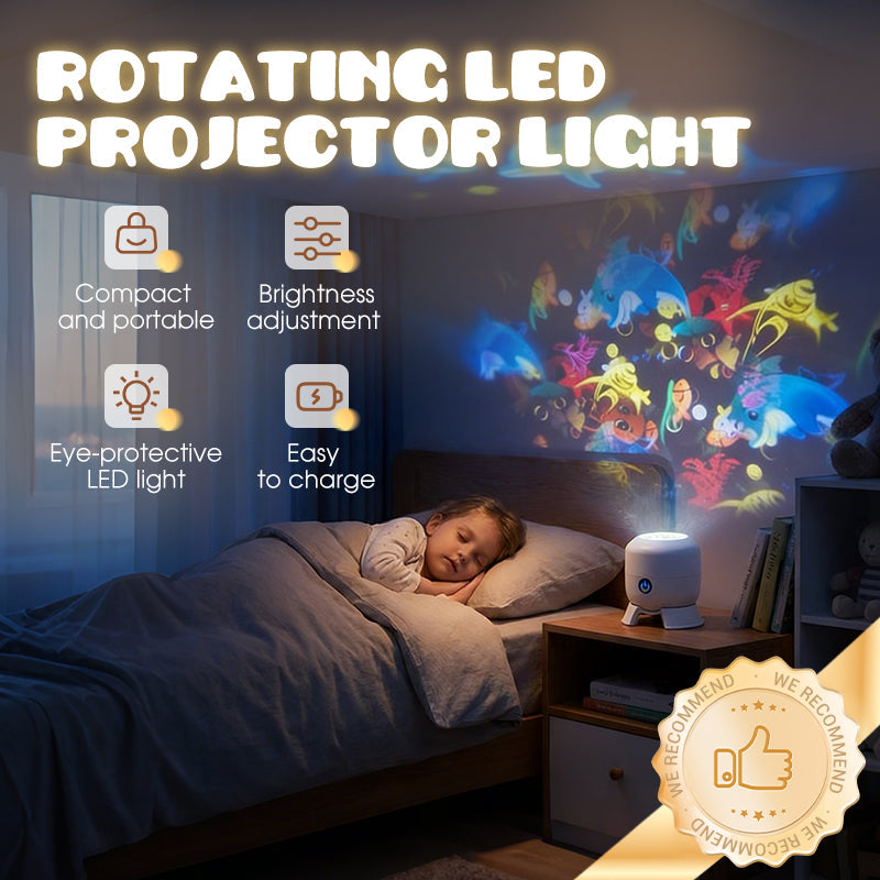Dynamic Rotating LED projector