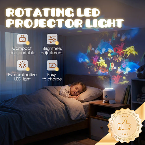 Dynamic Rotating LED projector