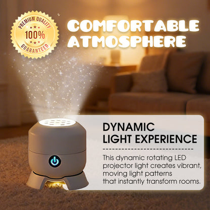 Dynamic Rotating LED projector