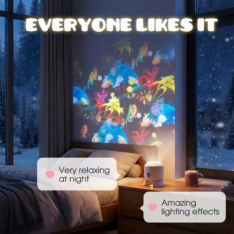 Dynamic Rotating LED projector