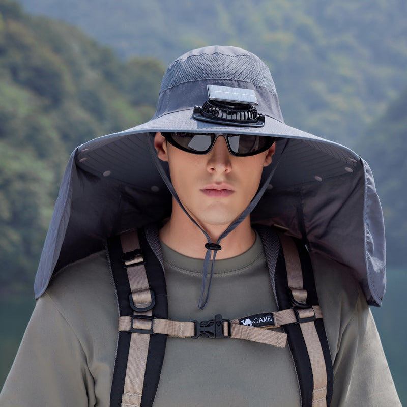 2026 Father's Day 60% OFF ✨ Breathable Fisherman Hat with Solar Fan