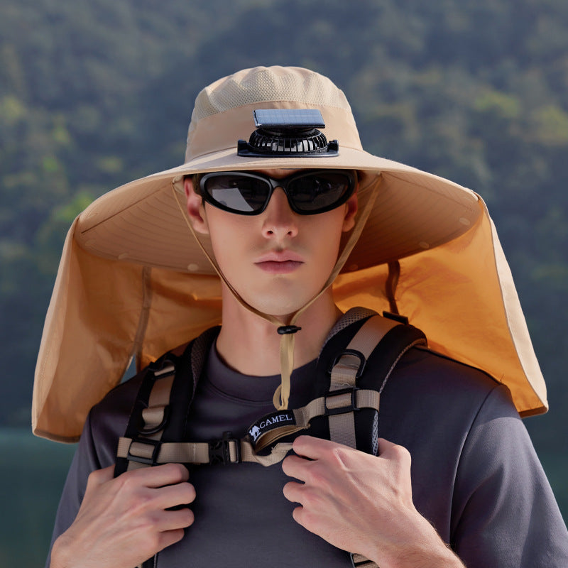 2026 Father's Day 60% OFF ✨ Breathable Fisherman Hat with Solar Fan