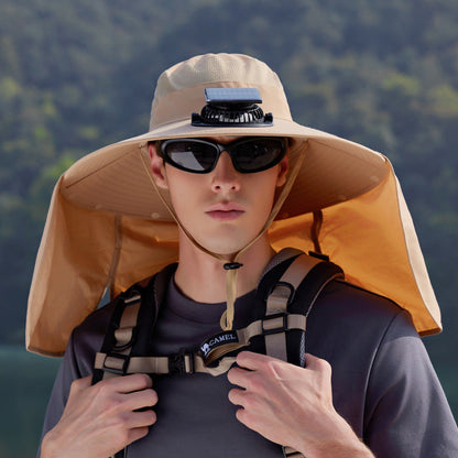 2026 Father's Day 60% OFF ✨ Breathable Fisherman Hat with Solar Fan