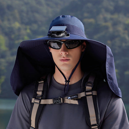 2026 Father's Day 60% OFF ✨ Breathable Fisherman Hat with Solar Fan