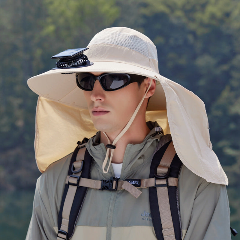 2026 Father's Day 60% OFF ✨ Breathable Fisherman Hat with Solar Fan