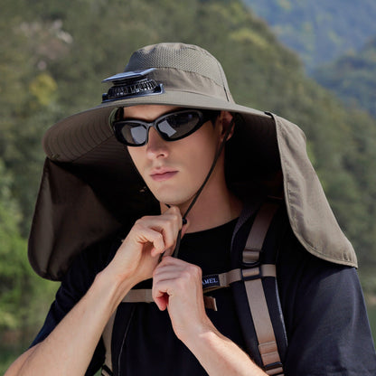 2026 Father's Day 60% OFF ✨ Breathable Fisherman Hat with Solar Fan