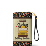 Student Delivery Specialist NNRZ20089988XJ Zip Around Leather Wallet