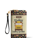 Student Delivery Specialist NNRZ20089988XJ Zip Around Leather Wallet