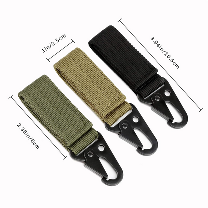 Tactical Nylon Keychain Belt