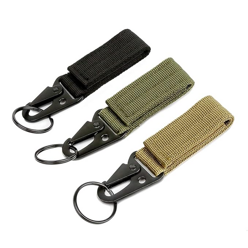 Tactical Nylon Keychain Belt