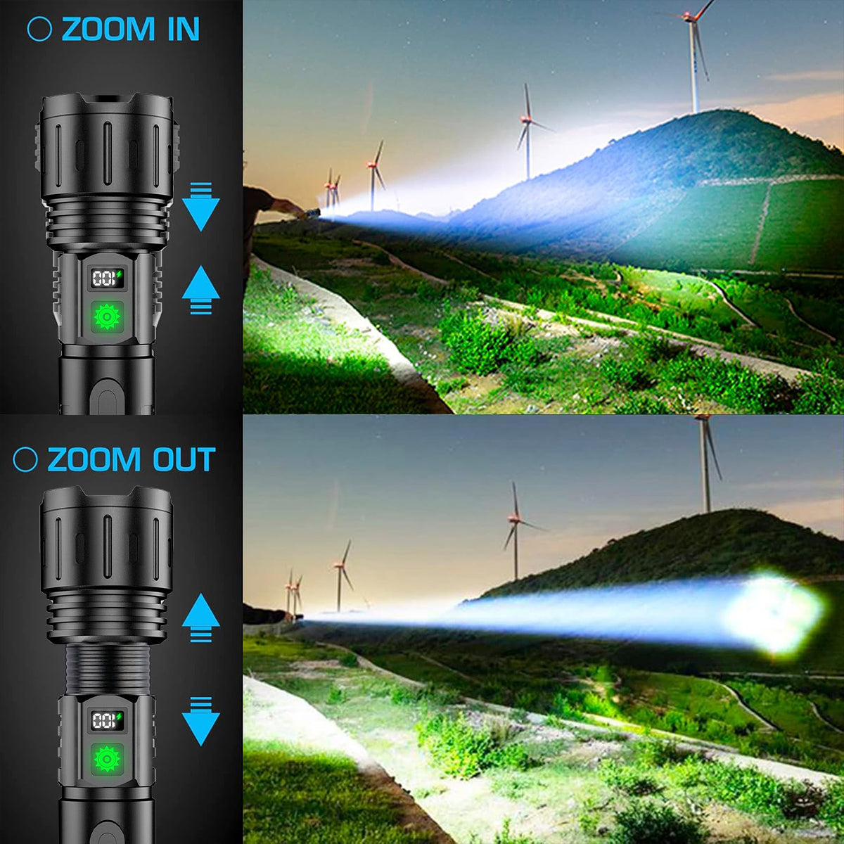 Billhol® 990000LM Super Bright Survival Flashlight 🔦2M+ Sold Worldwide