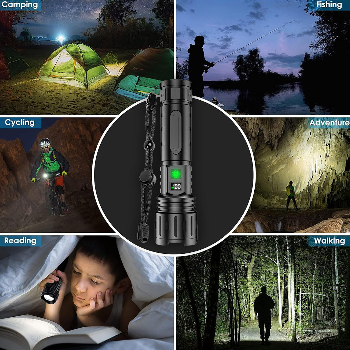 Billhol® 990000LM Super Bright Survival Flashlight 🔦2M+ Sold Worldwide