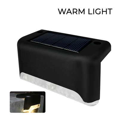 LED Solar Lamp Path Staircase Outdoor Waterproof Wall Light