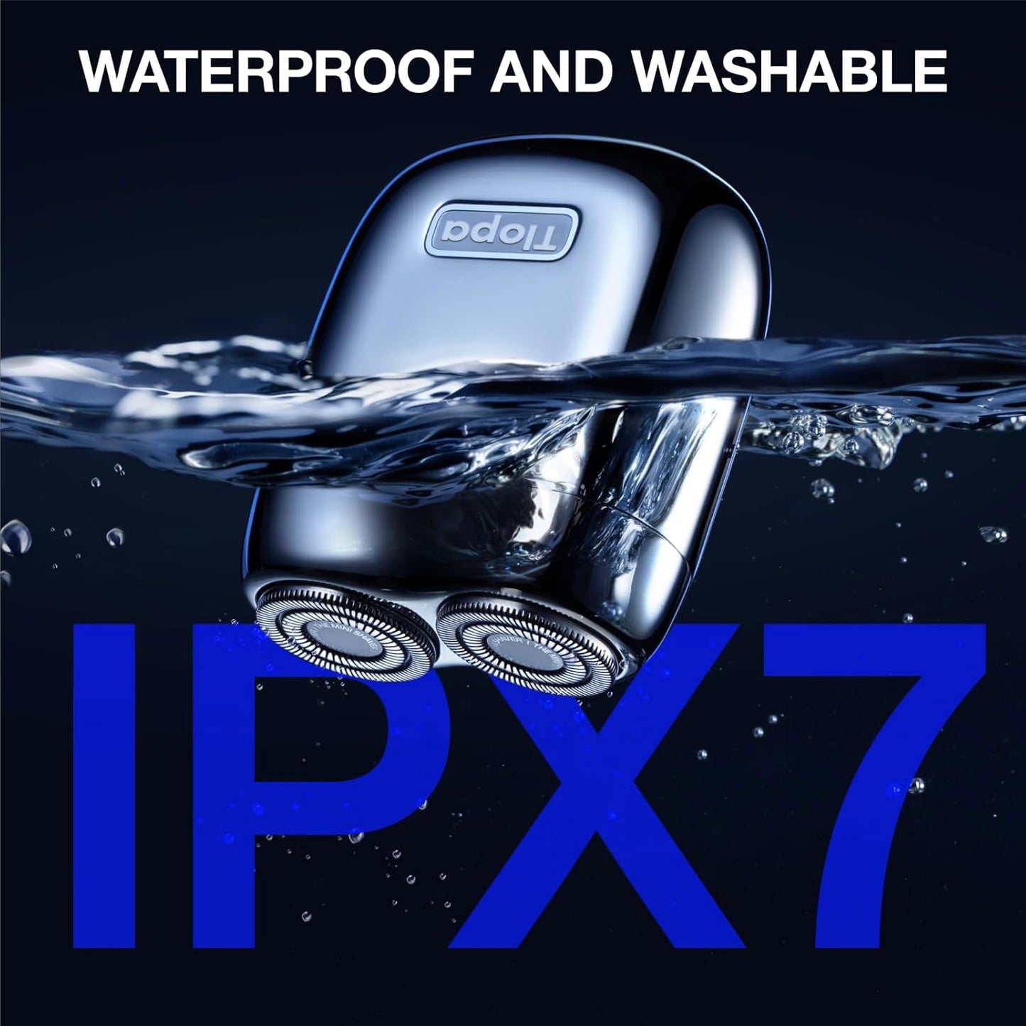 TLOPA® Pocket Shaver USB Mini Shavers for Men