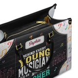 Behind Every Young Musician Is An Amazing Teacher TTLZ2903001A Leather Bag