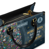 Introverted But Willing To Discuss Chemistry DNRZ3005002A Leather Bag