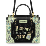 Biology Is My Jam NNRZ0106001A Leather Bag