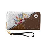 Math Is The Only Subject That Counts HHRZ31109469CM Zip Around Leather Wallet